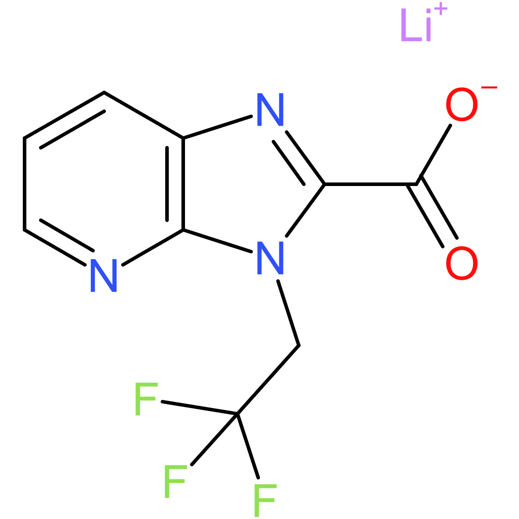 Lithium 3-(2,2,2-trifluoroethyl)-3H-imidazo[4,5-b]pyridine-2-carboxylate