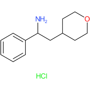 1-Phenyl-2-(tetrahydro-2H-pyran-4-yl)ethanamine hydrochloride