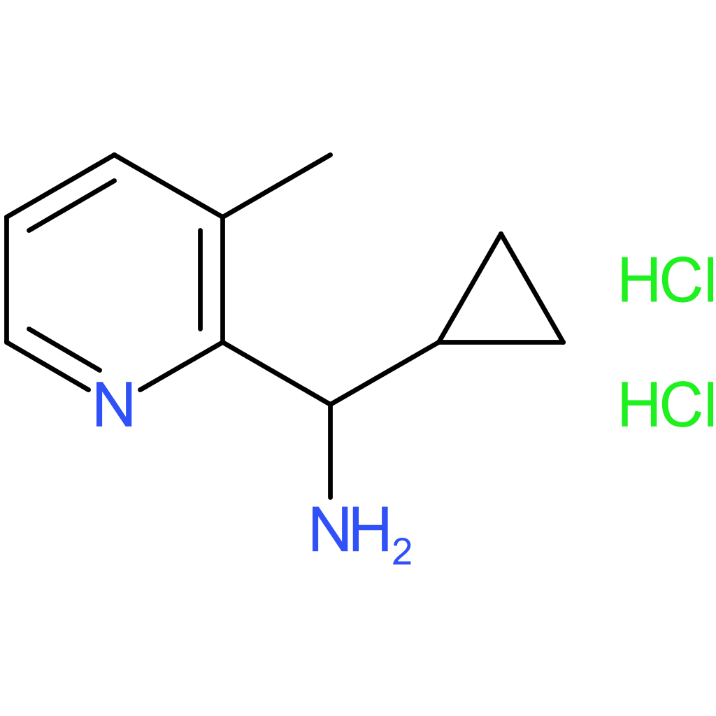 Cyclopropyl(3-methylpyridin-2-yl)methanamine dihydrochloride