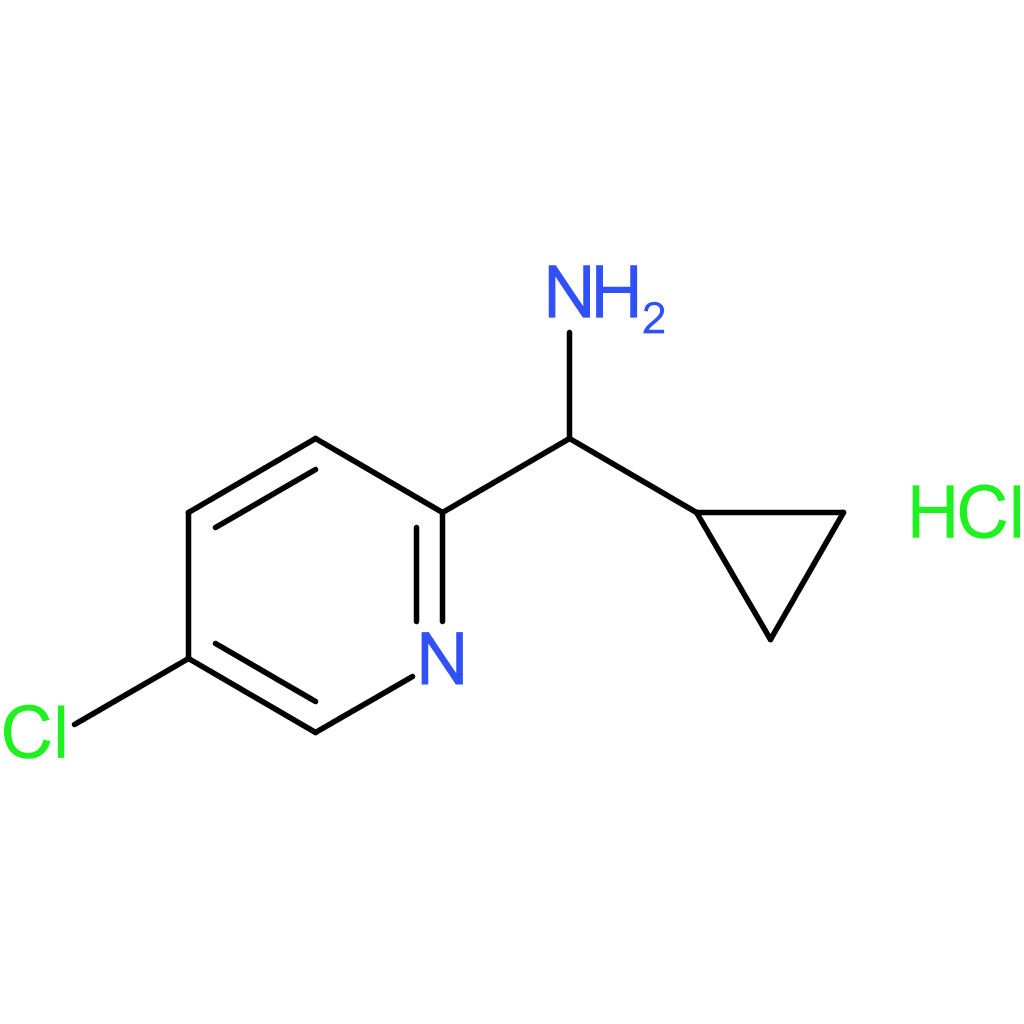 (5-Chloropyridin-2-yl)(cyclopropyl)methanamine hydrochloride