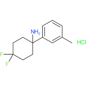4,4-Difluoro-1-m-tolylcyclohexanamine hydrochloride