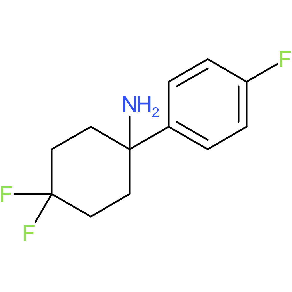 4,4-Difluoro-1-(4-fluorophenyl)cyclohexanamine