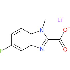 Lithium 5-fluoro-1-methyl-1H-benzo[d]imidazole-2-carboxylate