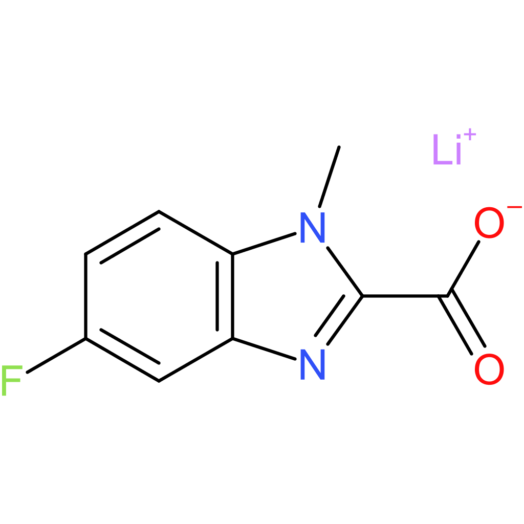 Lithium 5-fluoro-1-methyl-1H-benzo[d]imidazole-2-carboxylate