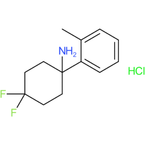 4,4-Difluoro-1-o-tolylcyclohexanamine hydrochloride