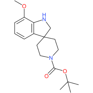 tert-Butyl 7-methoxy-1,2-dihydrospiro[indole-3,4′-piperidine]-1′-carboxylate