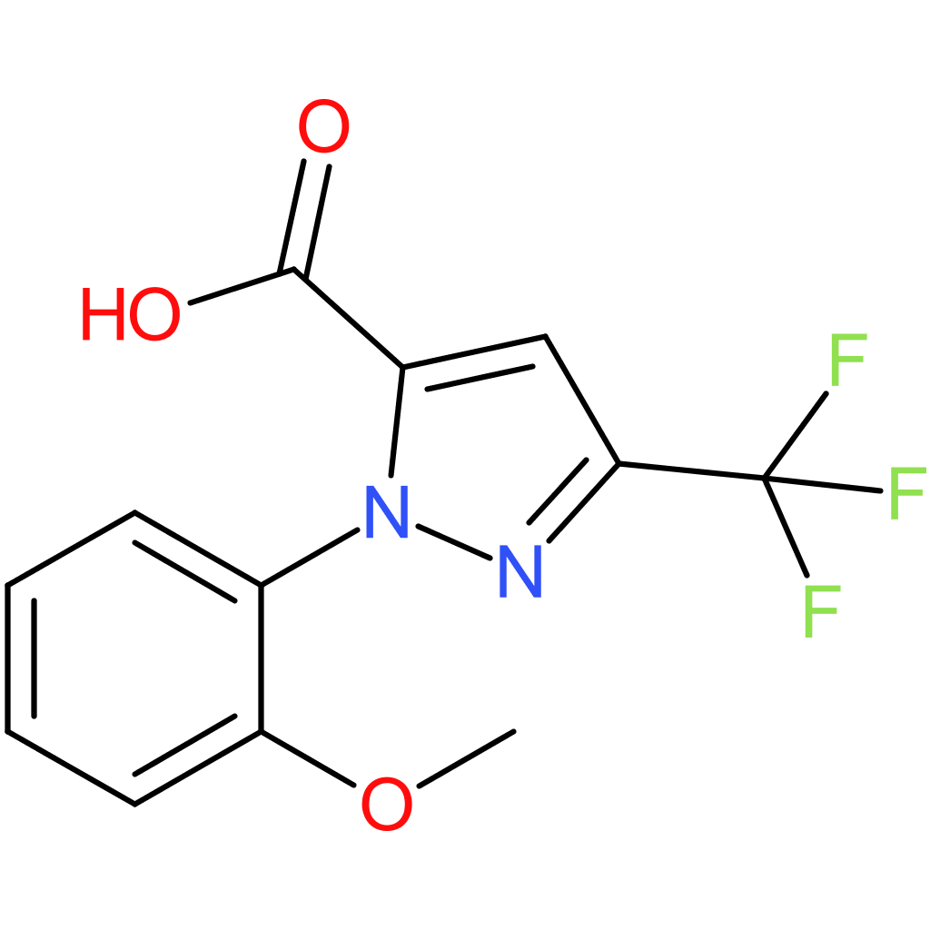 1-(2-Methoxyphenyl)-3-(trifluoromethyl)-1H-pyrazole-5-carboxylic acid