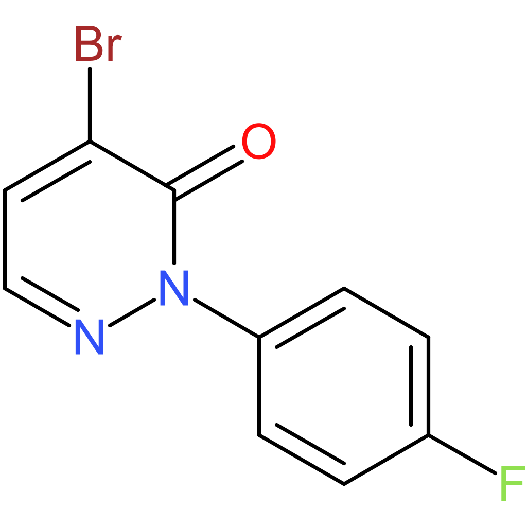 4-Bromo-2-(4-fluorophenyl)pyridazin-3(2H)-one