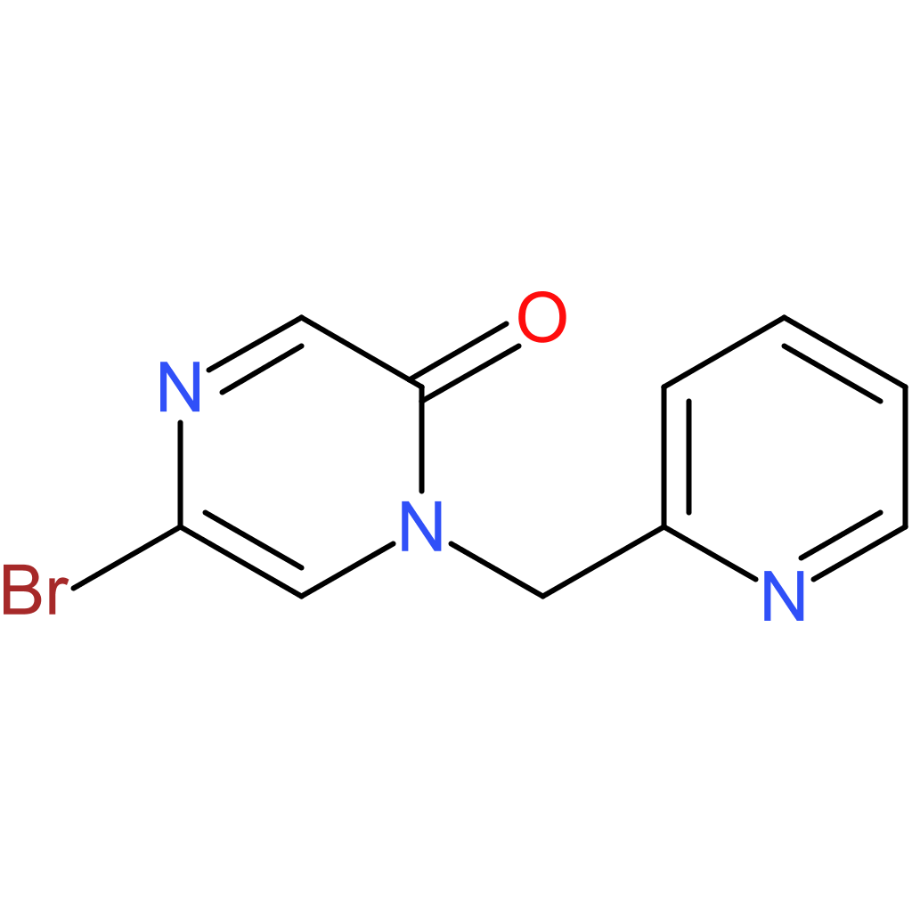 5-Bromo-1-(pyridin-2-ylmethyl)pyrazin-2(1H)-one