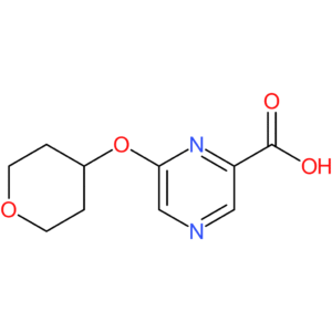 6-(Tetrahydro-2H-pyran-4-yloxy)pyrazine-2-carboxylic acid