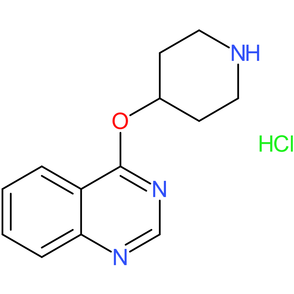 4-(Piperidin-4-yloxy)quinazoline hydrochloride