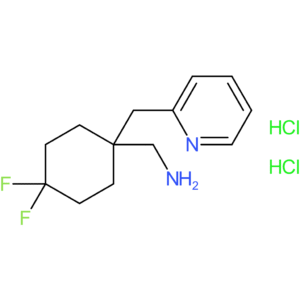[4,4-Difluoro-1-(pyridin-2-ylmethyl)cyclohexyl]methanamine dihydrochloride