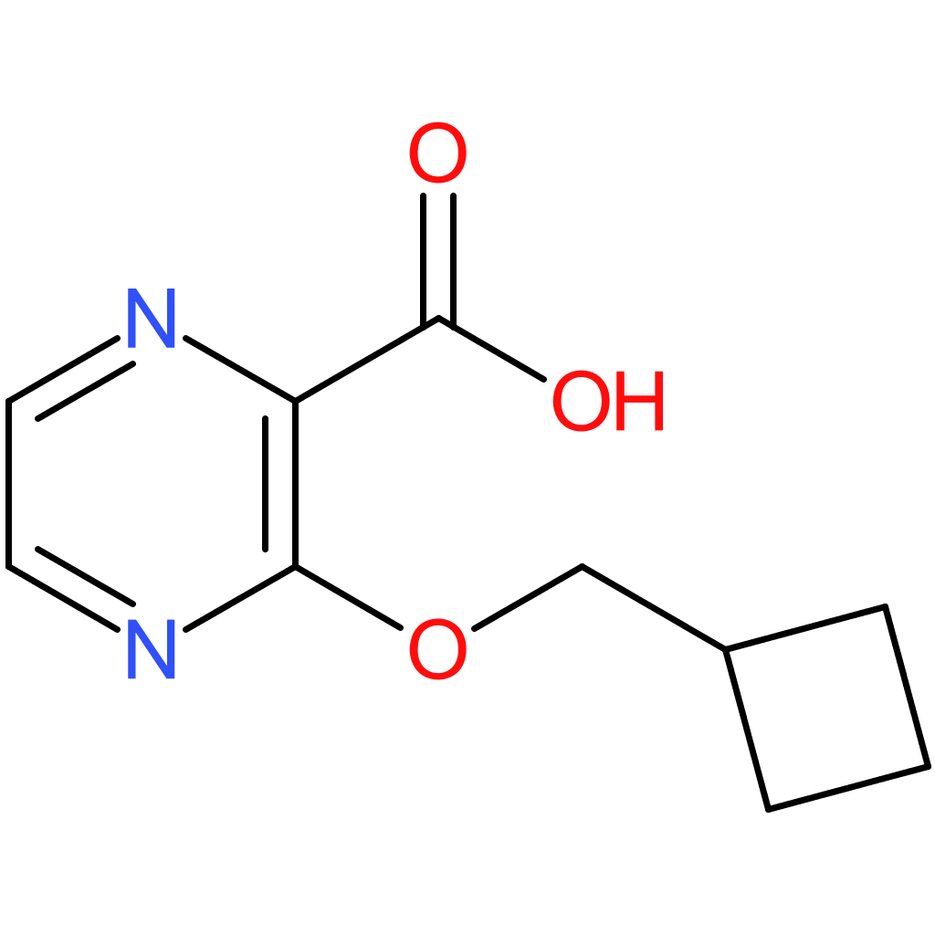 3-(Cyclobutylmethoxy)pyrazine-2-carboxylic acid
