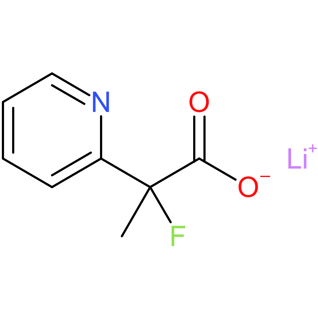 Lithium 2-fluoro-2-(pyridin-2-yl)propanoate