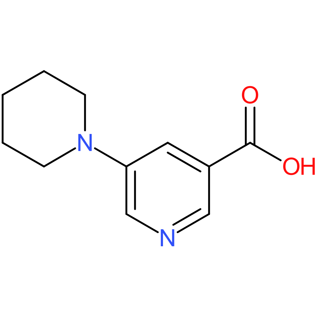 5-(Piperidin-1-yl)nicotinic acid