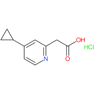 2-(4-Cyclopropylpyridin-2-yl)acetic acid hydrochloride