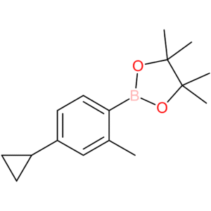 2-(4-Cyclopropyl-2-methylphenyl)-4,4,5,5-tetramethyl-1,3,2-dioxaborolane