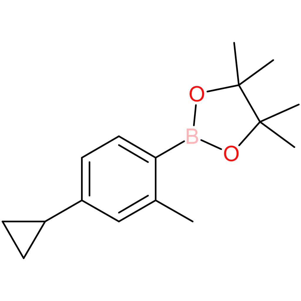 2-(4-Cyclopropyl-2-methylphenyl)-4,4,5,5-tetramethyl-1,3,2-dioxaborolane