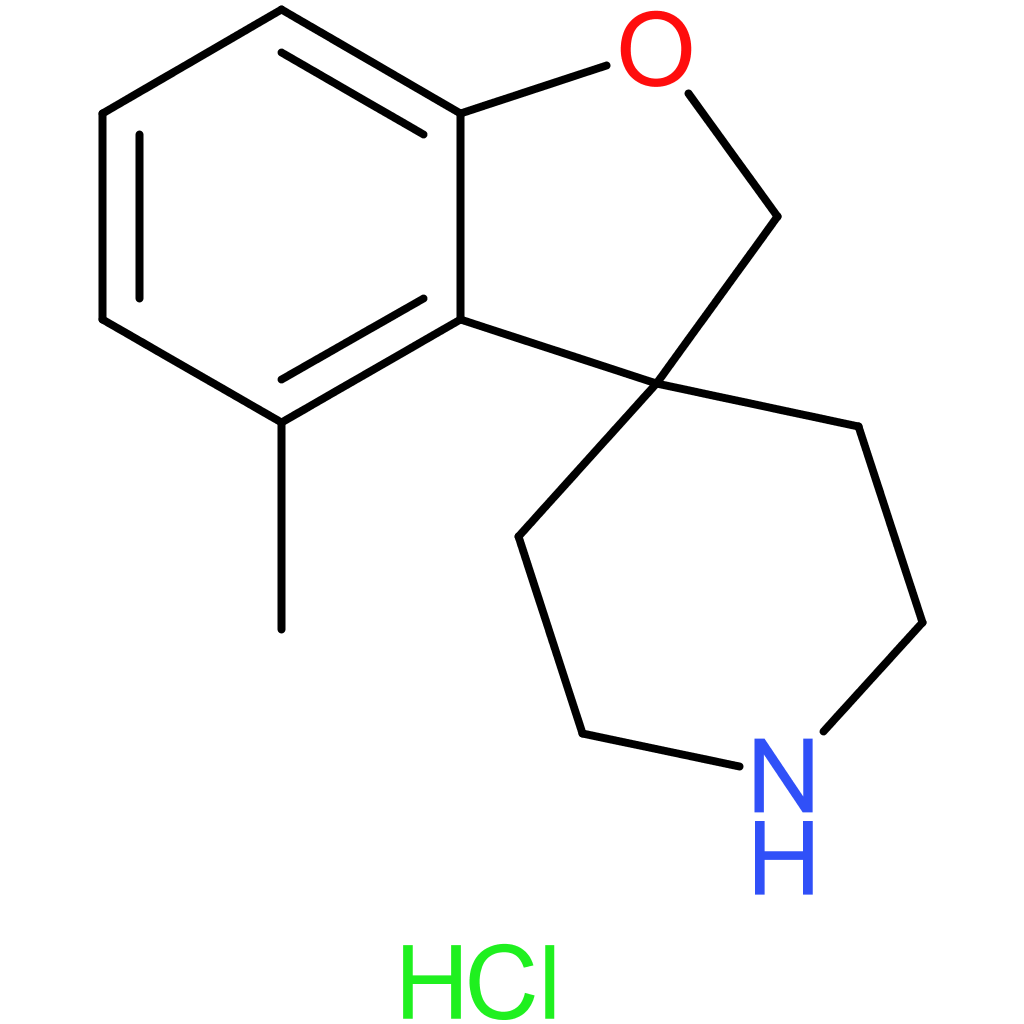 4-Methyl-2H-spiro[1-benzofuran-3,4′-piperidine] hydrochloride