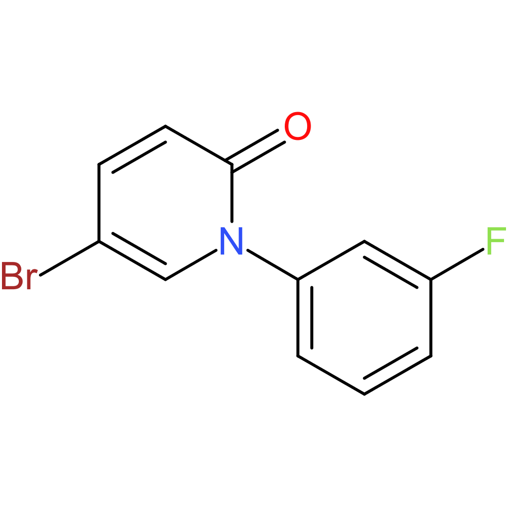 5-Bromo-1-(3-fluorophenyl)pyridin-2(1H)-one