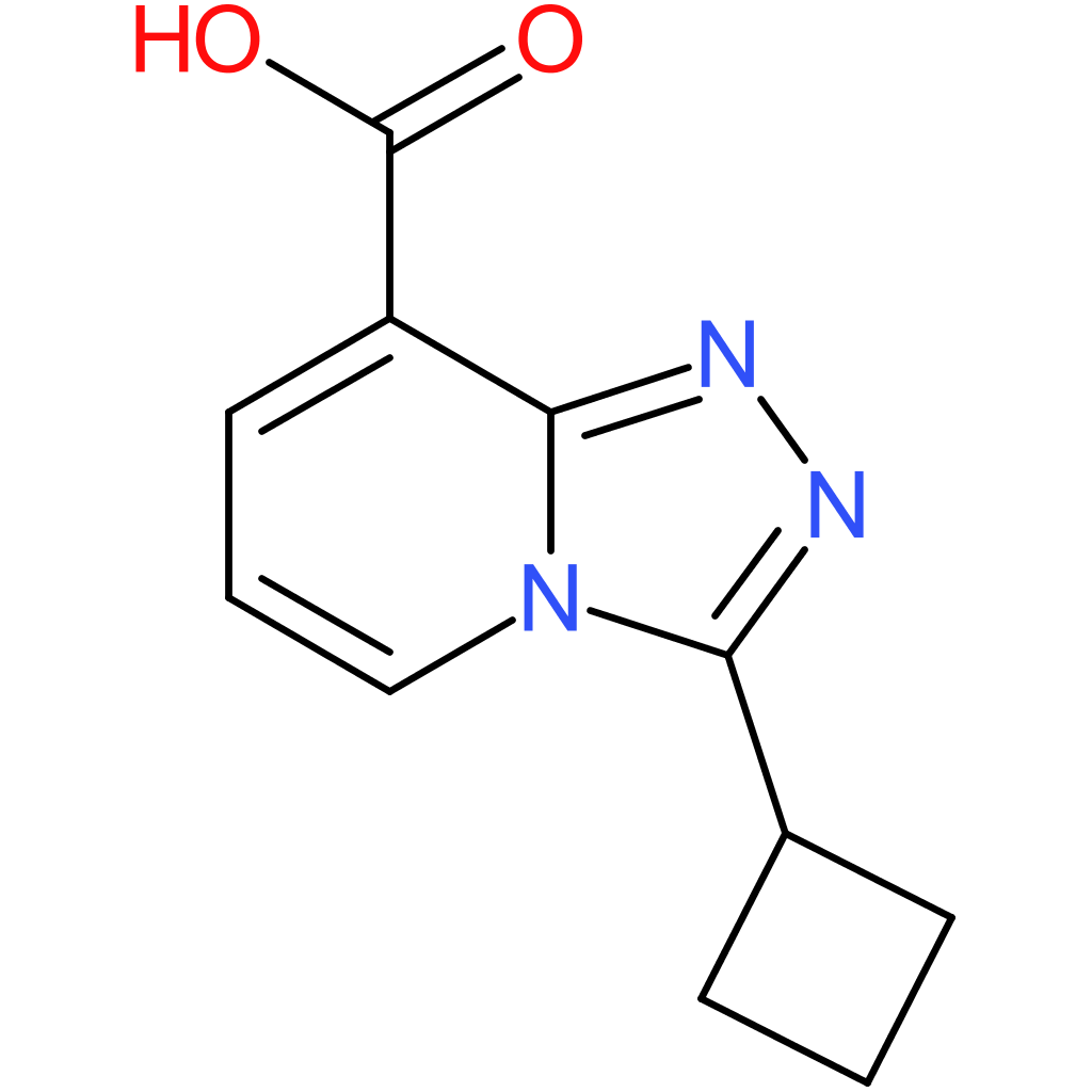 3-Cyclobutyl-[1,2,4]triazolo[4,3-a]pyridine-8-carboxylic acid