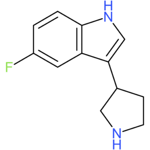 5-Fluoro-3-(pyrrolidin-3-yl)-1H-indole