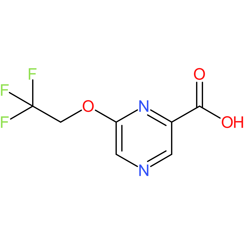 6-(2,2,2-Trifluoroethoxy)pyrazine-2-carboxylic acid