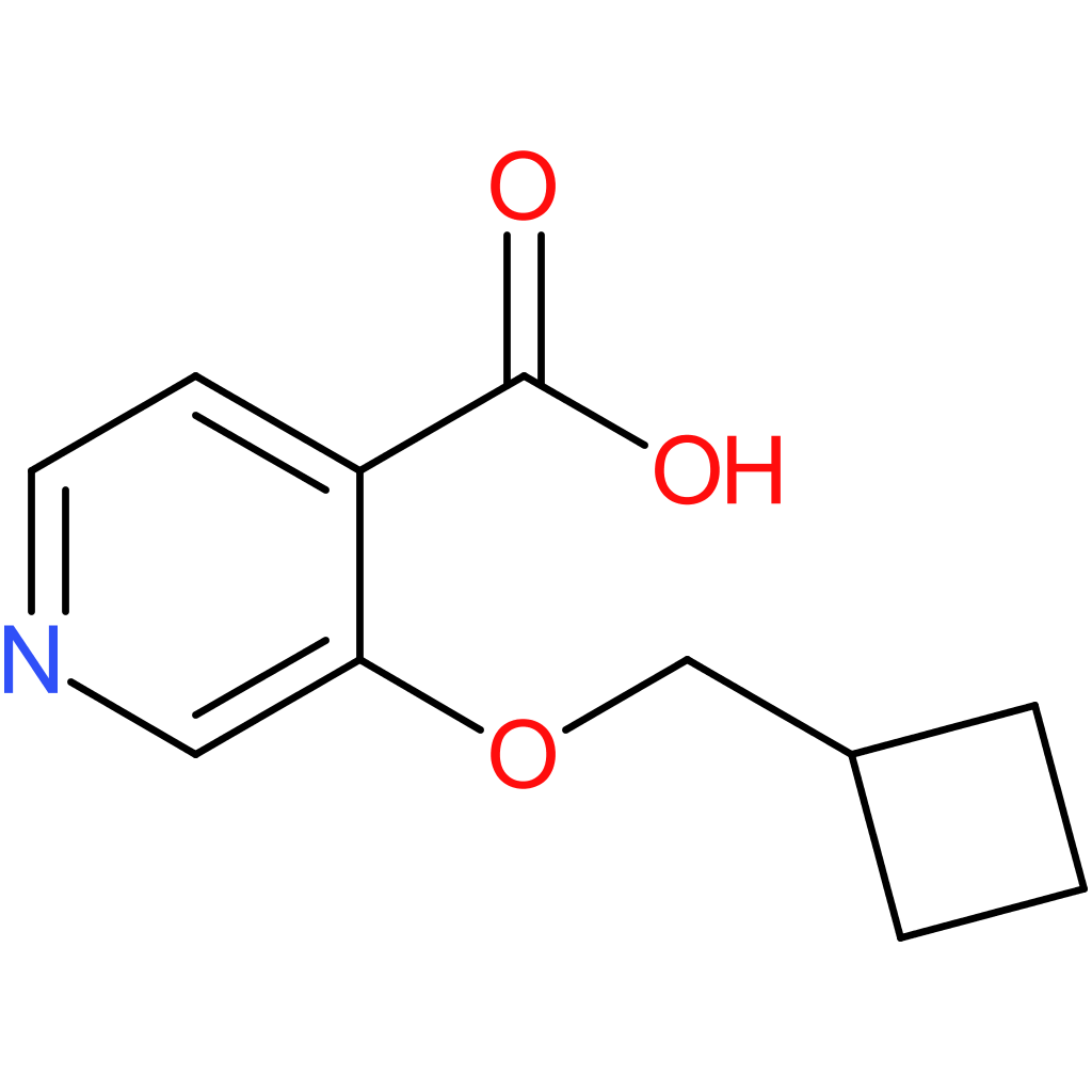 3-(Cyclobutylmethoxy)isonicotinic acid