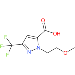 1-(2-Methoxyethyl)-3-(trifluoromethyl)-1H-pyrazole-5-carboxylic acid