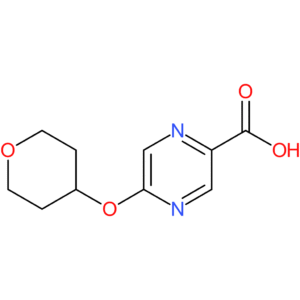 5-(Tetrahydro-2H-pyran-4-yloxy)pyrazine-2-carboxylic acid