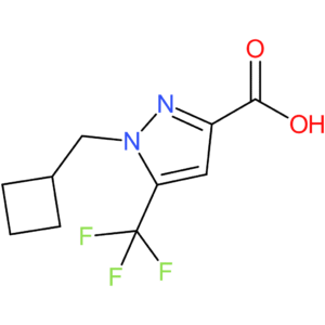 1-(Cyclobutylmethyl)-5-(trifluoromethyl)-1H-pyrazole-3-carboxylic acid