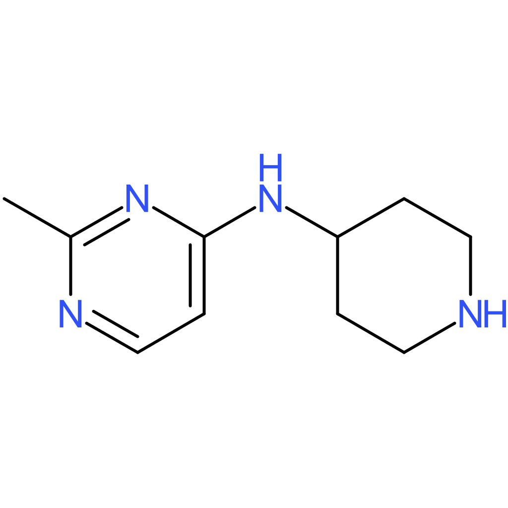 2-Methyl-N-(piperidin-4-yl)pyrimidin-4-amine