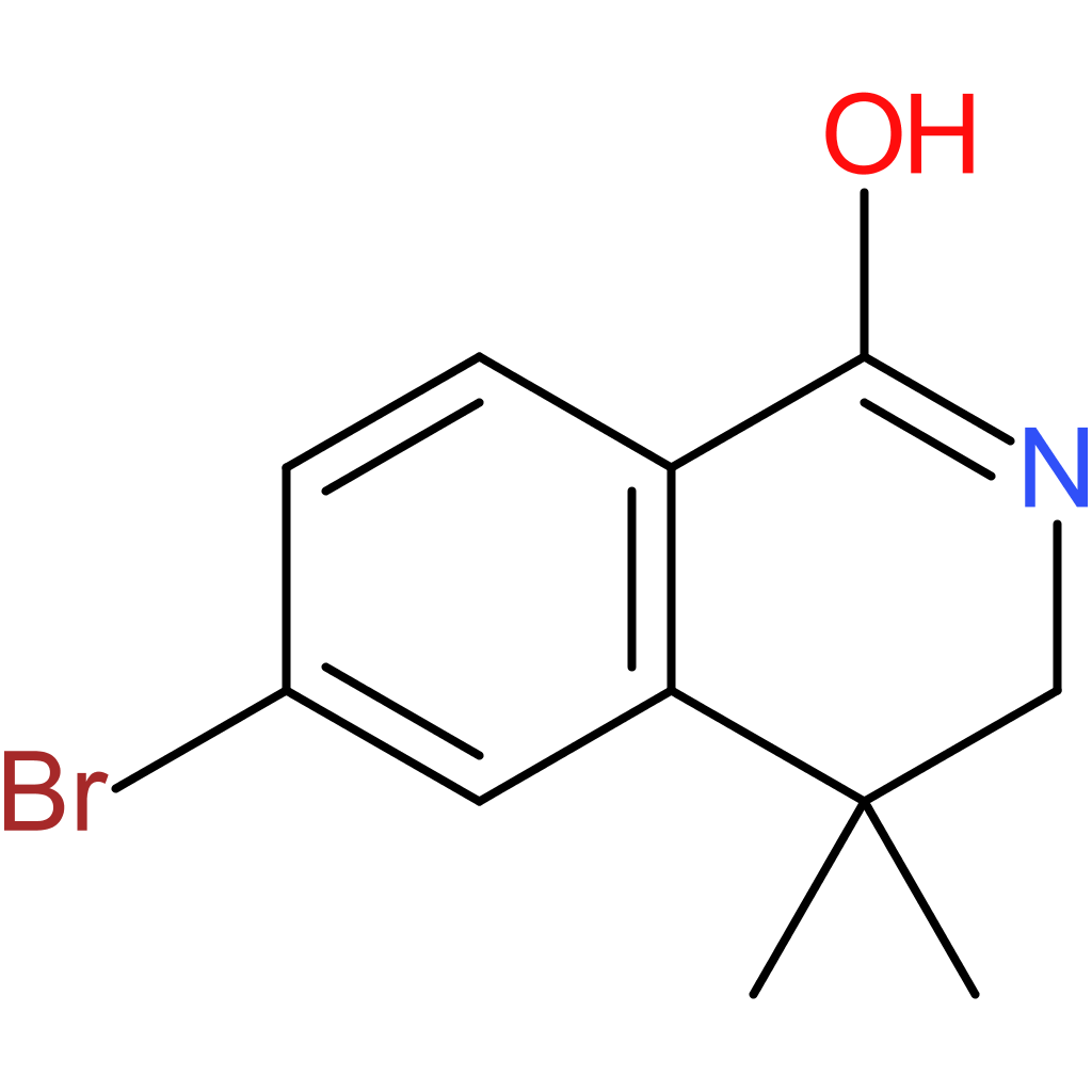 6-Bromo-4,4-dimethyl-3,4-dihydroisoquinolin-1(2H)-one