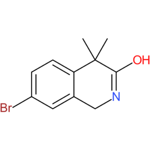 7-Bromo-4,4-dimethyl-1,2-dihydroisoquinolin-3(4H)-one