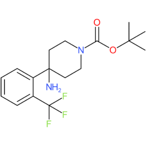 tert-Butyl 4-amino-4-[2-(trifluoromethyl)phenyl]piperidine-1-carboxylate