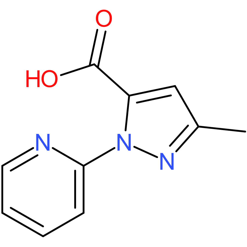 3-Methyl-1-(pyridin-2-yl)-1H-pyrazole-5-carboxylic acid