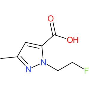 1-(2-Fluoroethyl)-3-methyl-1H-pyrazole-5-carboxylic acid