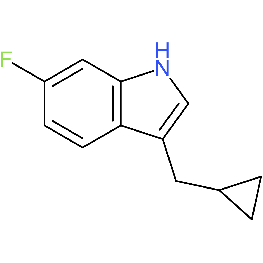 3-(Cyclopropylmethyl)-6-fluoro-1H-indole