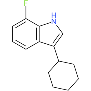 3-Cyclohexyl-7-fluoro-1H-indole
