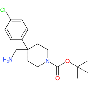 tert-Butyl 4-(aminomethyl)-4-(4-chlorophenyl)piperidine-1-carboxylate