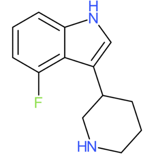 4-Fluoro-3-(piperidin-3-yl)-1H-indole