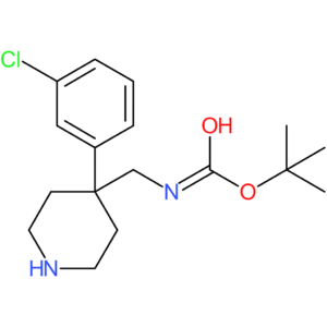tert-Butyl [4-(3-chlorophenyl)piperidin-4-yl]methylcarbamate
