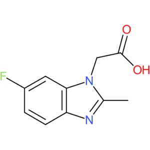 2-{6-Fluoro-2-methyl-1H-benzo[d]imidazol-1-yl}acetic acid