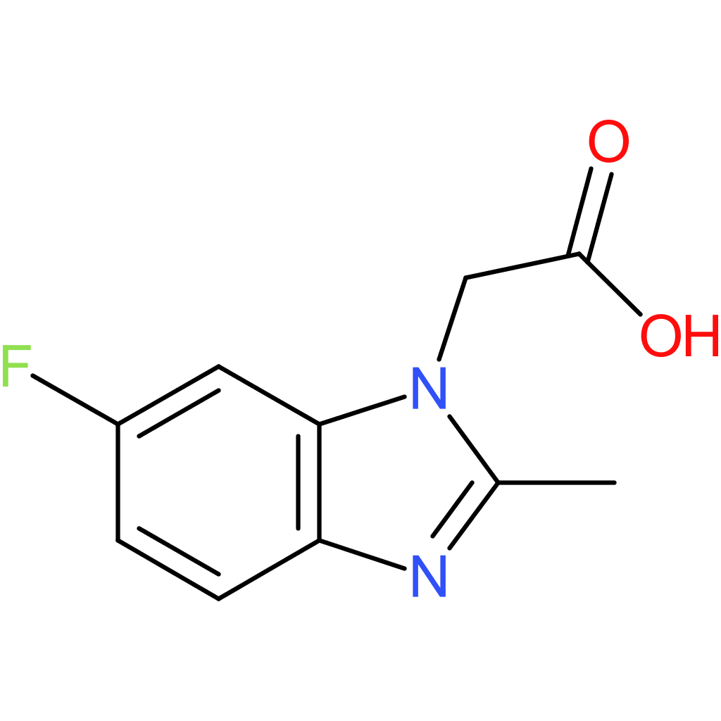 2-{6-Fluoro-2-methyl-1H-benzo[d]imidazol-1-yl}acetic acid