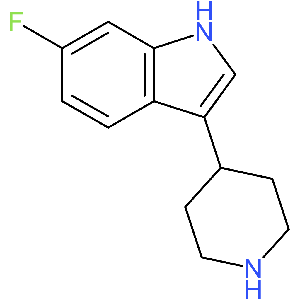 6-Fluoro-3-(piperidin-4-yl)-1H-indole