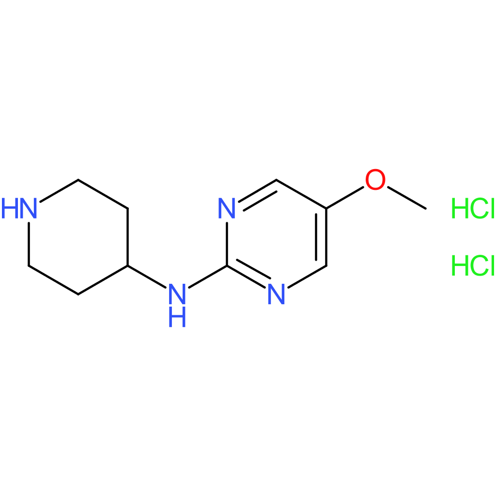 5-Methoxy-N-(piperidin-4-yl)pyrimidin-2-amine dihydrochloride