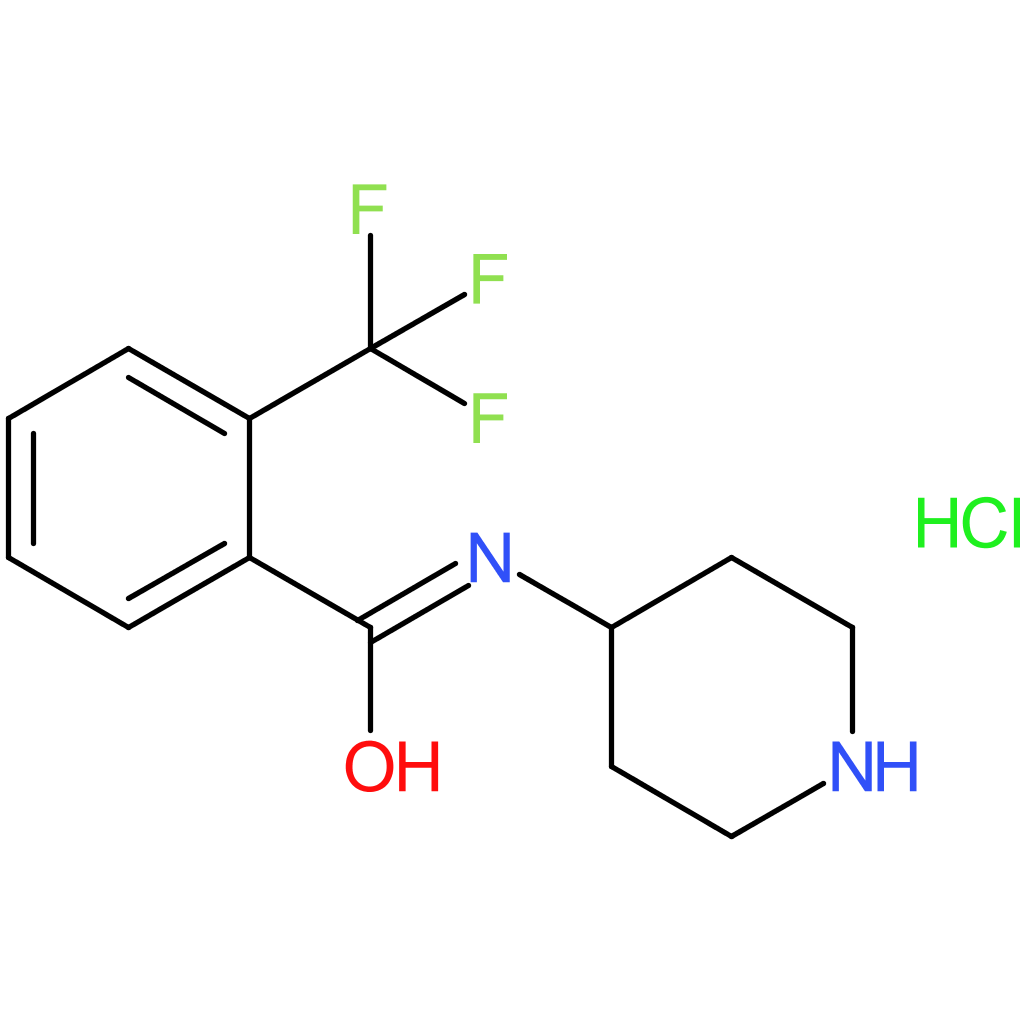 N-(Piperidin-4-yl)-2-(trifluoromethyl)benzamide hydrochloride