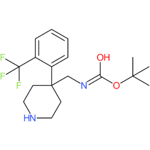 tert-Butyl {4-[2-(trifluoromethyl)phenyl]piperidin-4-yl}methylcarbamate