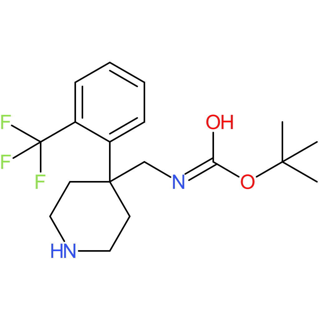 tert-Butyl {4-[2-(trifluoromethyl)phenyl]piperidin-4-yl}methylcarbamate