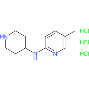 5-Methyl-N-(piperidin-4-yl)pyridin-2-amine trihydrochloride
